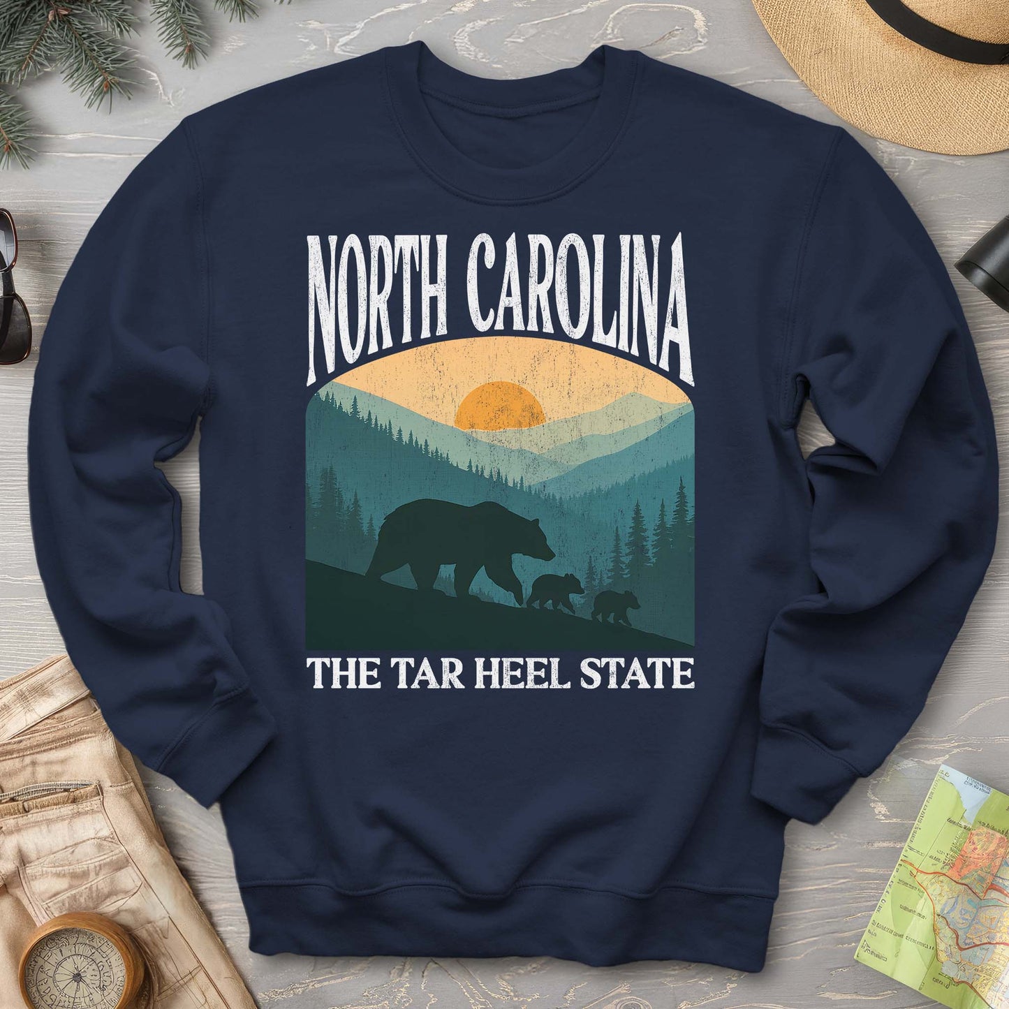 North Carolina Mountains "Big & Bold" Sweatshirt