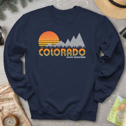 Colorado Rocky Mountains "80's Retro" Sweatshirt