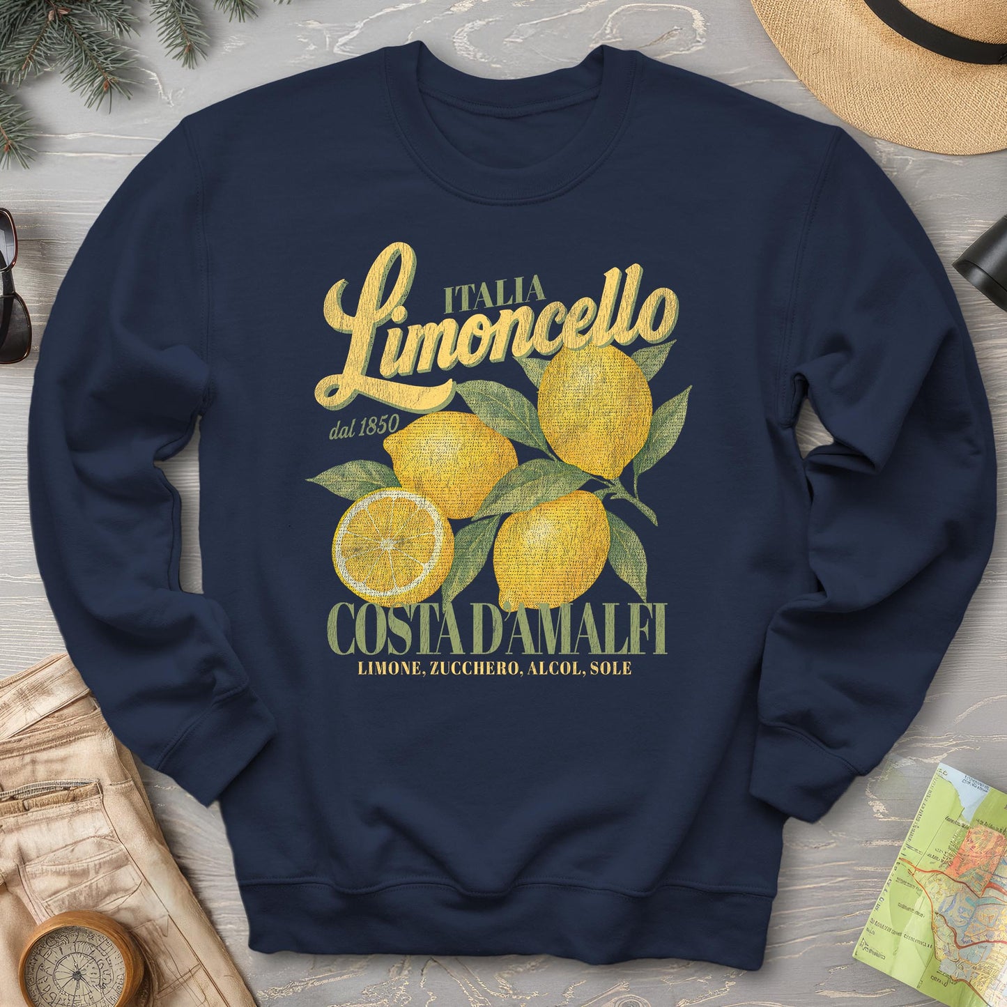 Amalfi Coast "Limoncello" Sweatshirt