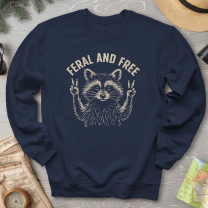 Feral and Free "Vintage Raccoon" Sweatshirt