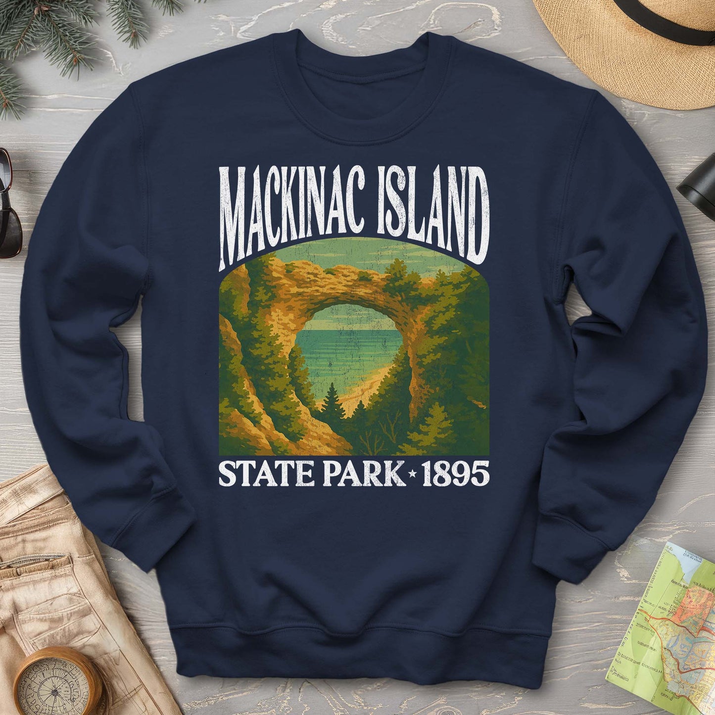Mackinac Island State Park"Big and Bold" Sweatshirt