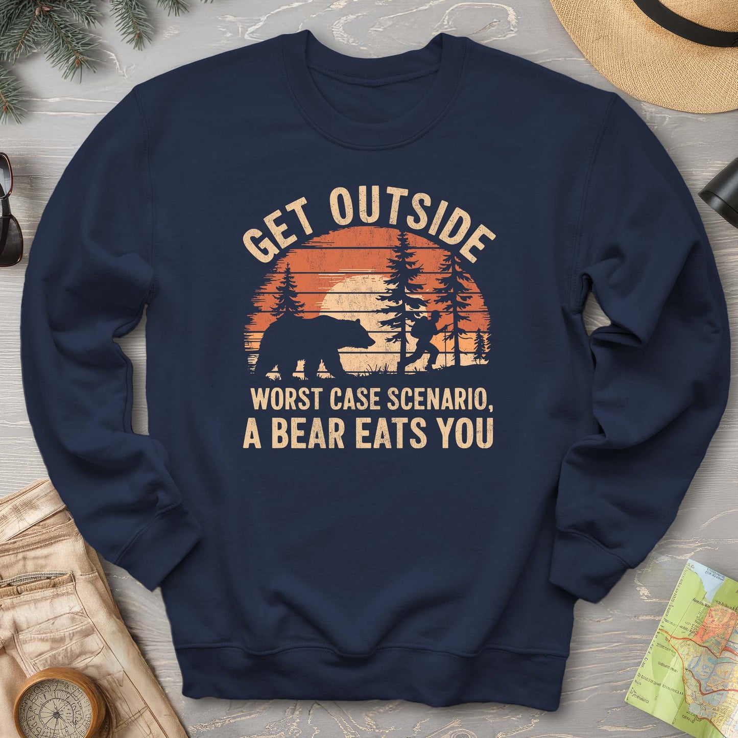 Get Outside "Worst Case Scenario" Sweatshirt
