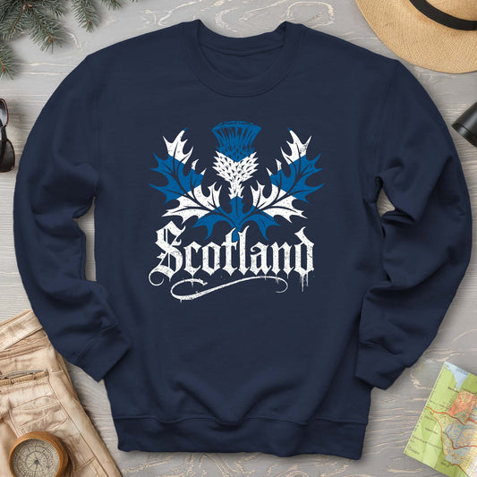 Scotland Gothic Thistle Sweatshirt