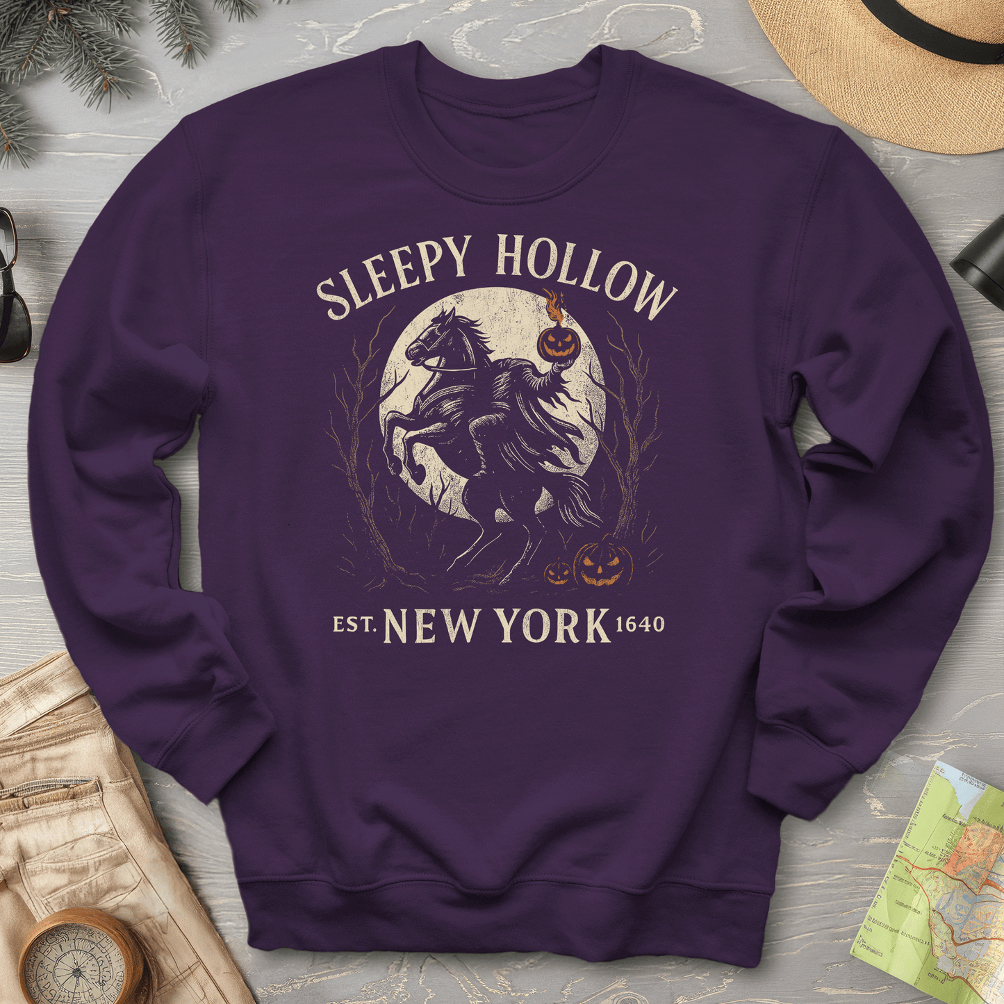 Sleepy Hollow New York Dark Sweatshirt