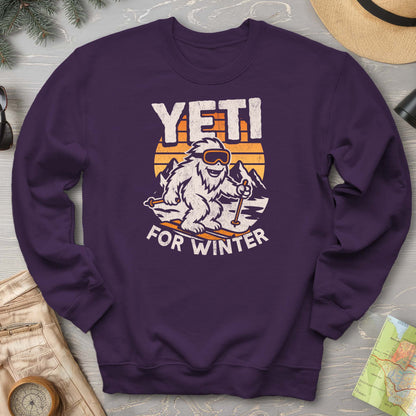 Yeti For Winter Sweatshirt