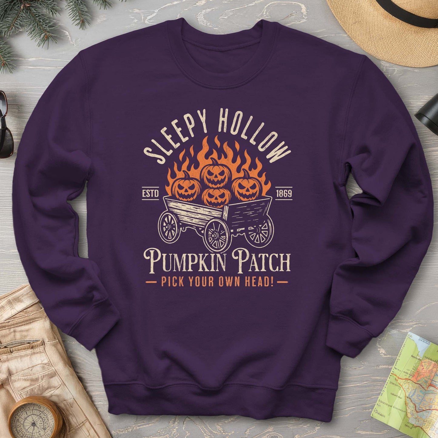 Sleepy Hollow Pumpkin Patch Sweatshirt