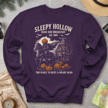Sleepy Hollow Dead and Breakfast Sweatshirt