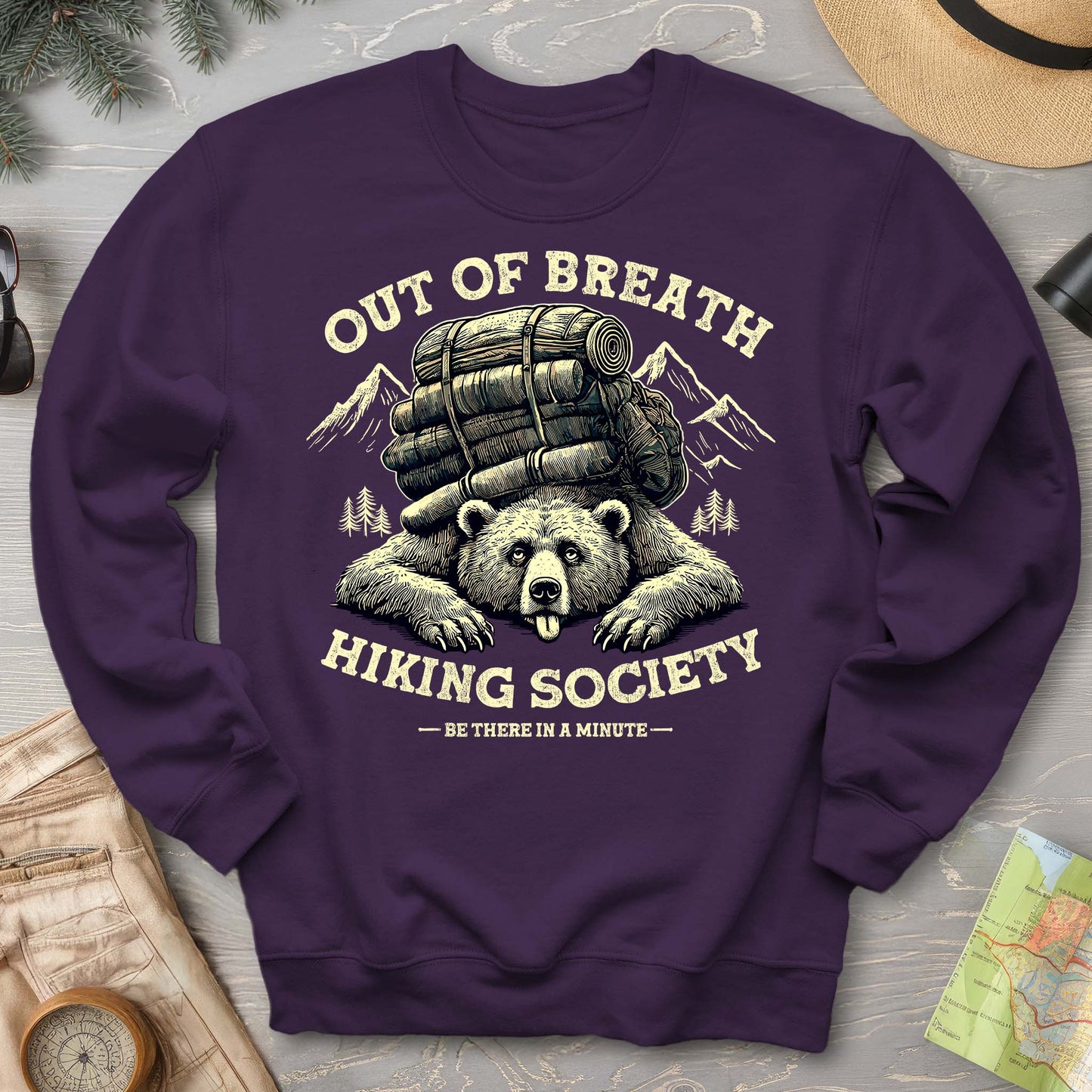 Out of Breath Hiking Society Sweatshirt