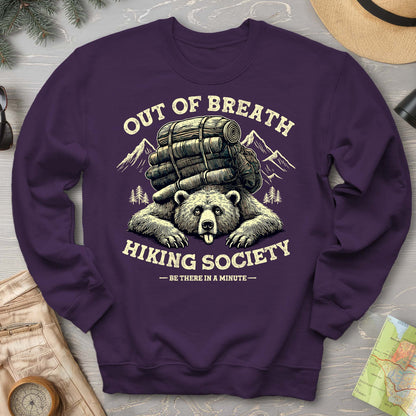Out of Breath Hiking Society Sweatshirt