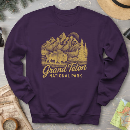 Grand Teton "Vintage Sketch" Sweatshirt