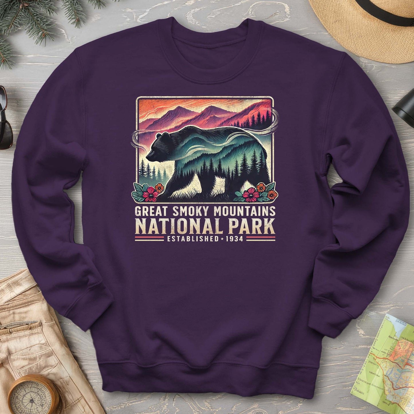 Great Smoky Mountains "Mountain Bear" Sweatshirt