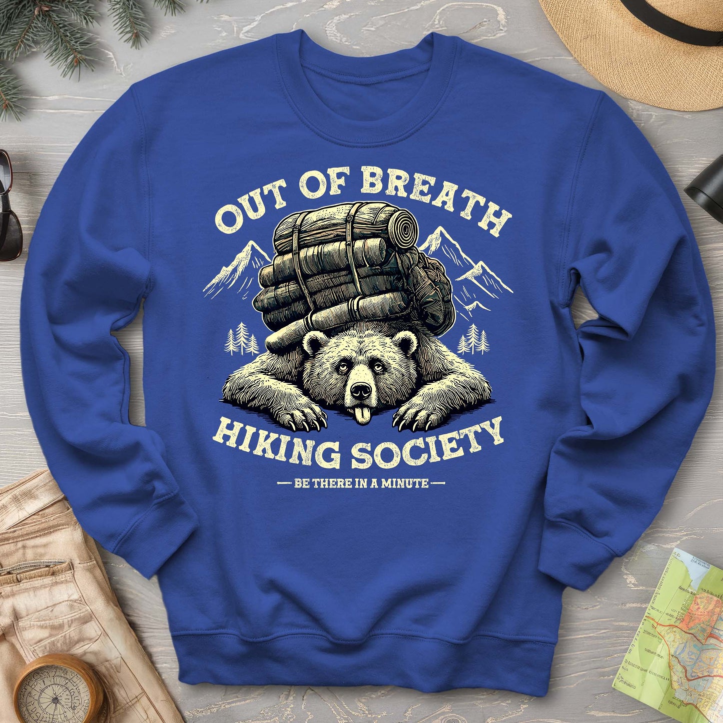 Out of Breath Hiking Society Sweatshirt