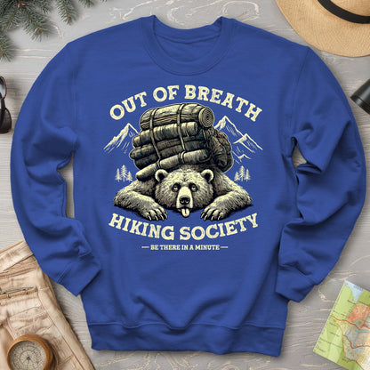 Out of Breath Hiking Society Sweatshirt