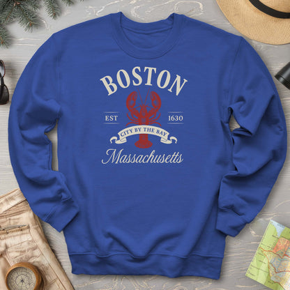 Boston City By the Bay Lobster Sweatshirt
