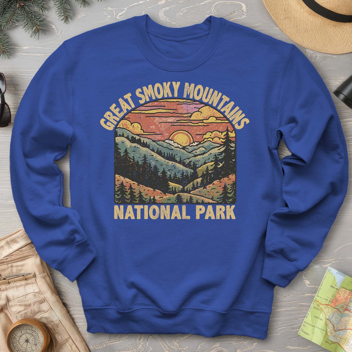 Great Smoky Mountains National Park Sunset Sweatshirt