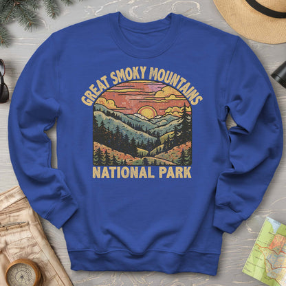 Great Smoky Mountains National Park Sunset Sweatshirt