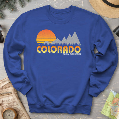 Colorado Rocky Mountains "80's Retro" Sweatshirt