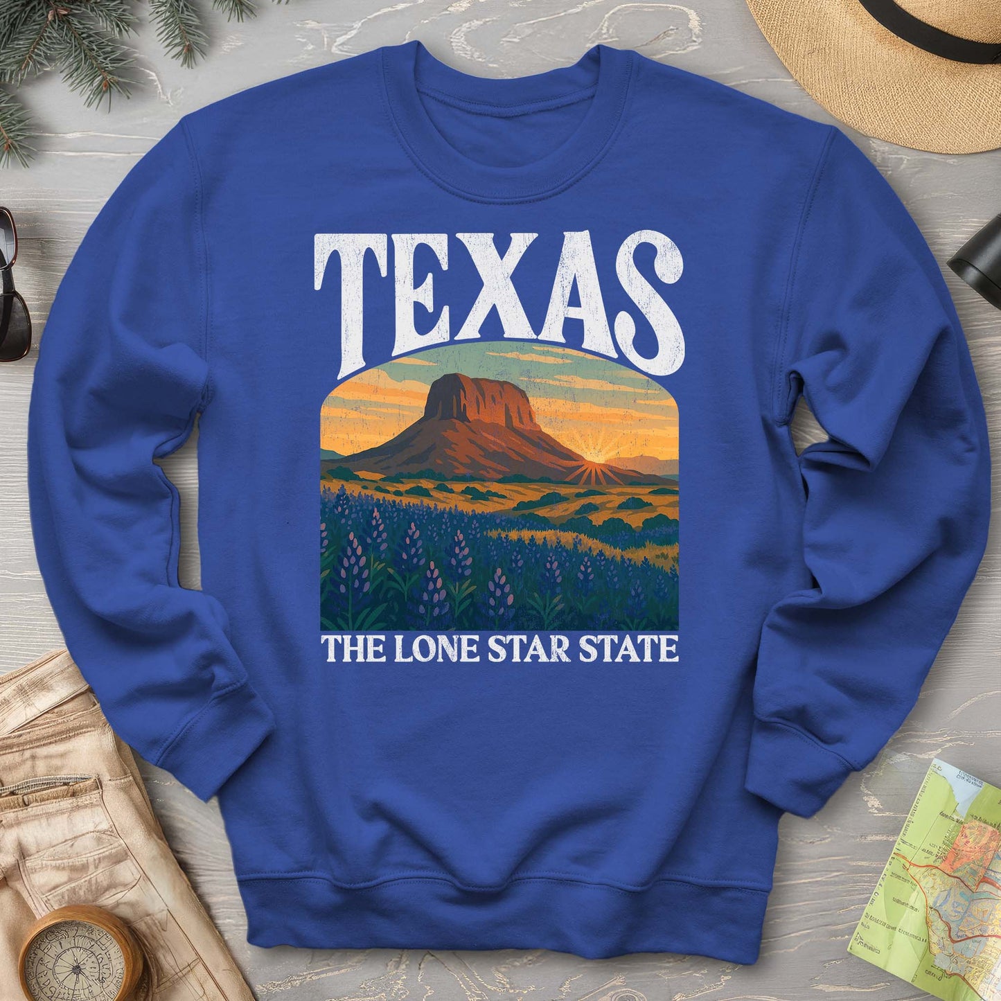 Texas Lone Star State "Big and Bold" Sweatshirt
