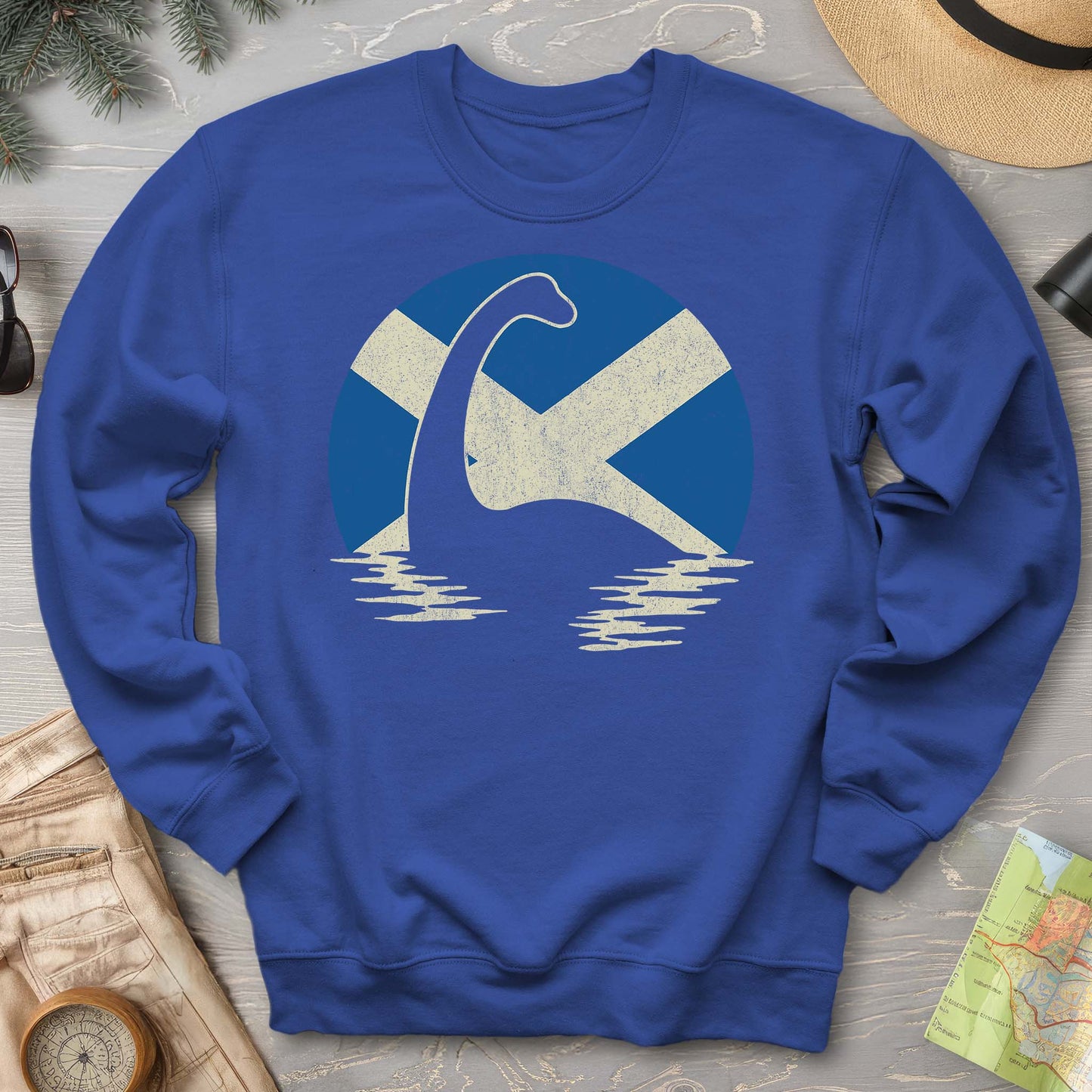 Scotland Loch Ness Flag Sweatshirt