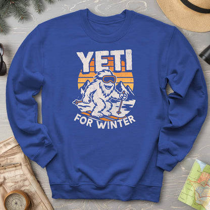 Yeti For Winter Sweatshirt