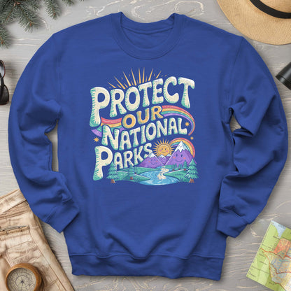 Protect Our Parks "Happy Hippie" Sweatshirt