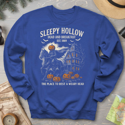 Sleepy Hollow Dead and Breakfast Sweatshirt
