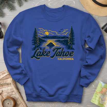 Lake Tahoe Emerald Bay Sketch Sweatshirt