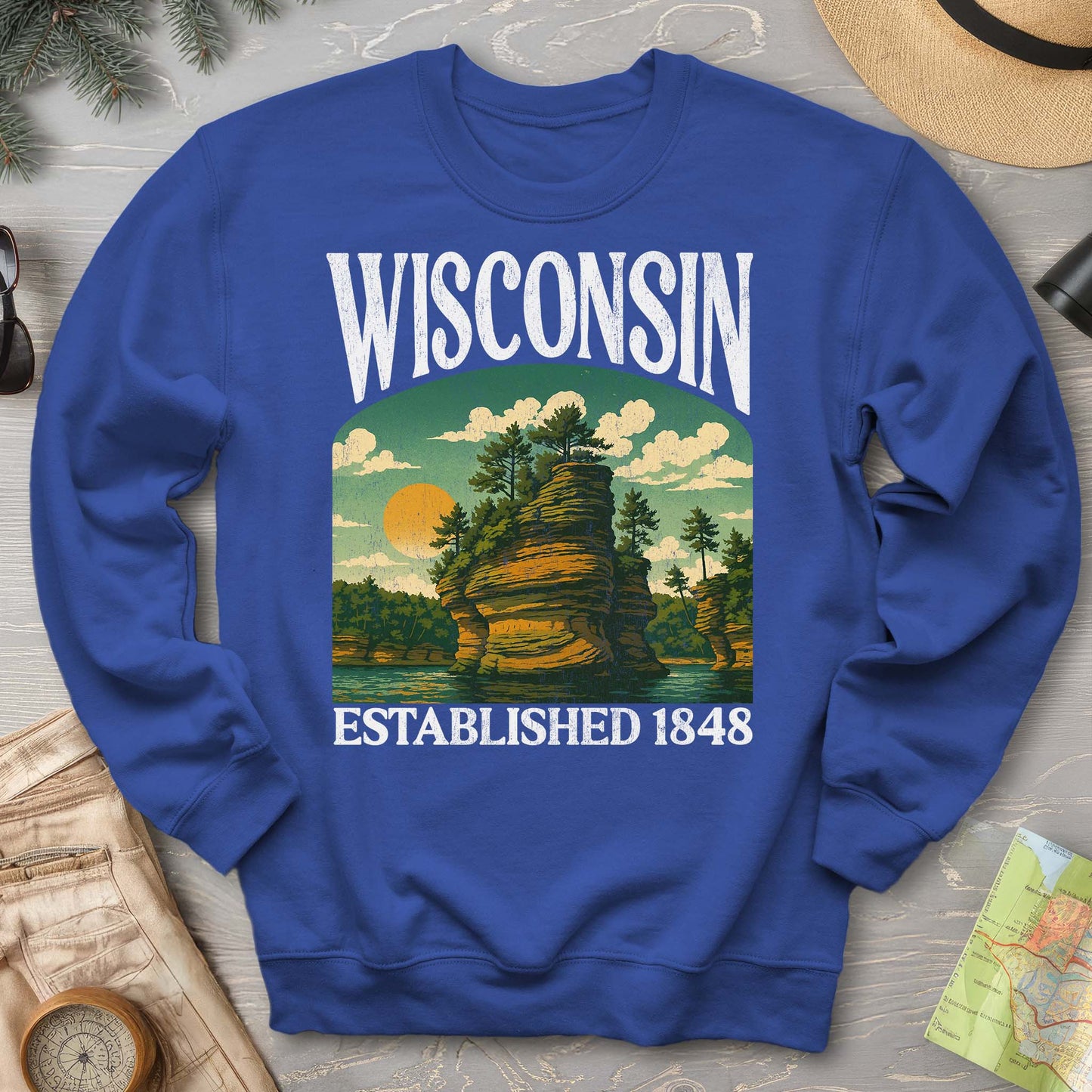 Wisconsin "Big & Bold" Sweatshirt