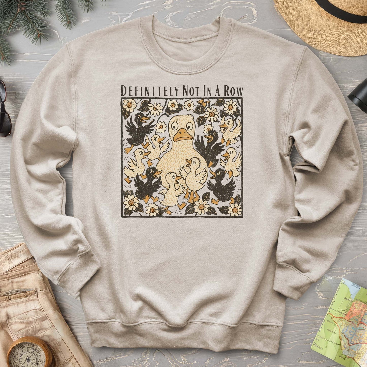 Ducks "Definitely Not in a Row" Sweatshirt