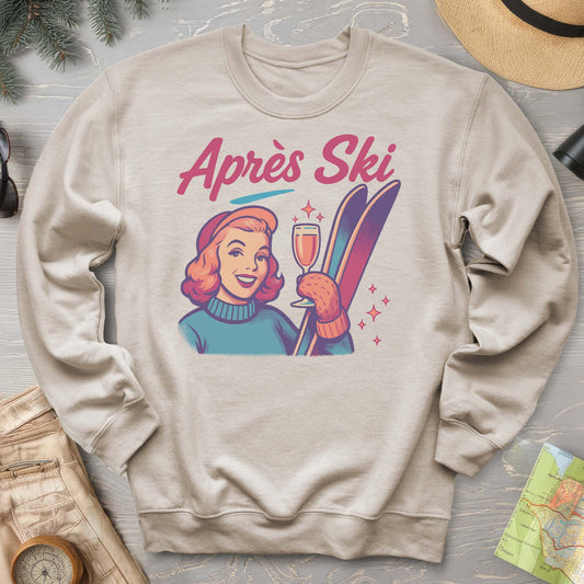 Apres Ski Retro 1950's Sweatshirt