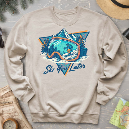 Ski You Later Retro 1980's Sweatshirt