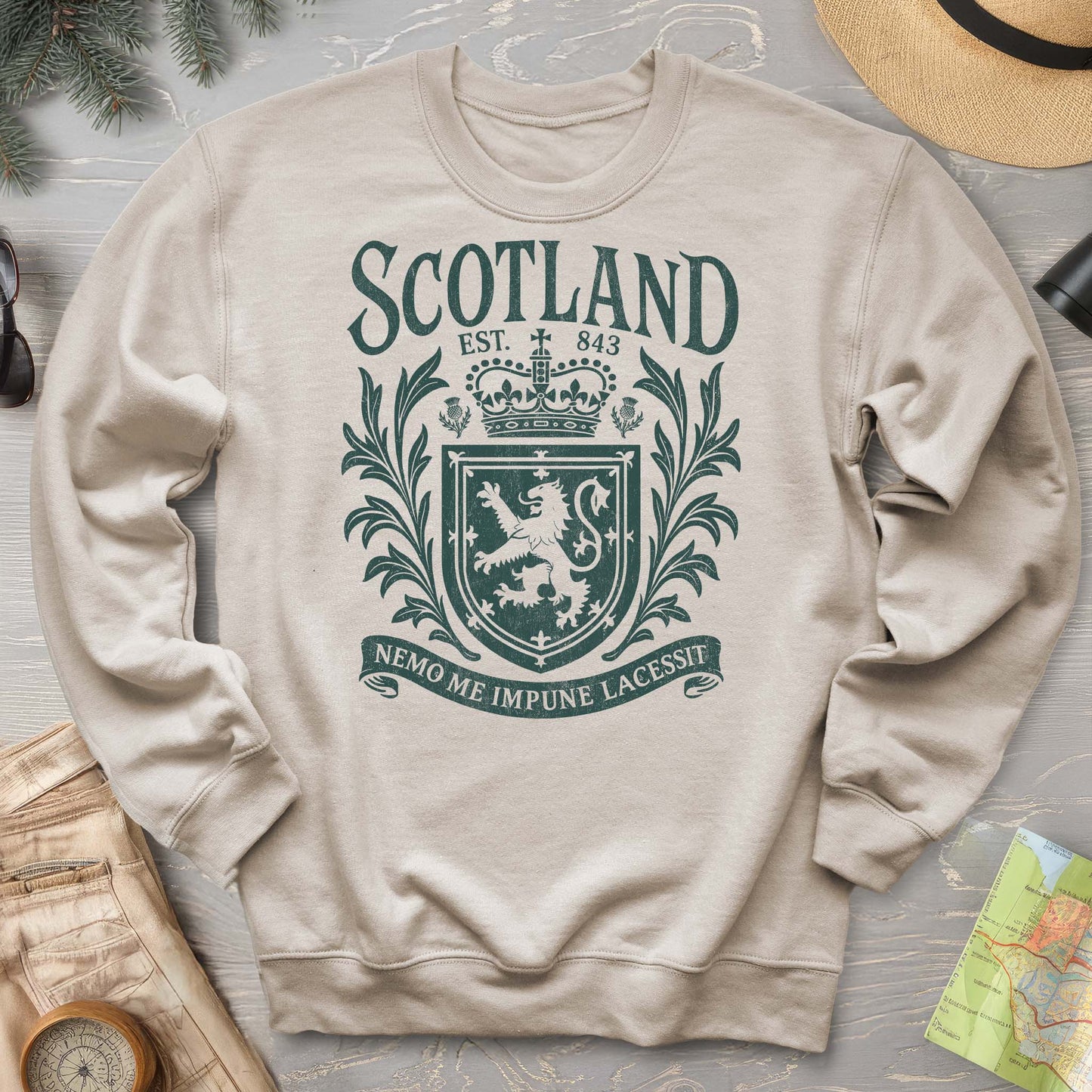 Scotland Vintage Heraldry Sweatshirt