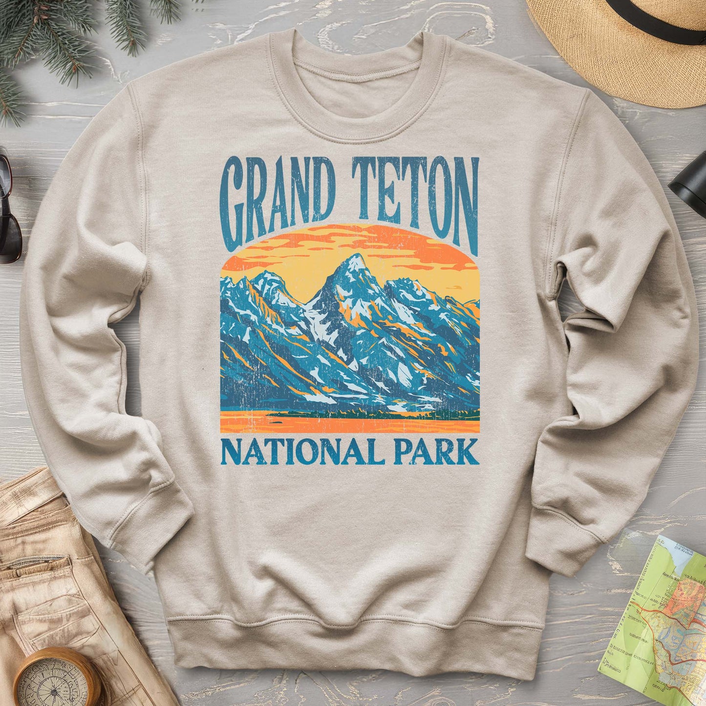 Grand Teton National Park "Big and Bold" Sweatshirt