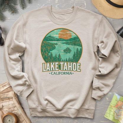 Lake Tahoe Retro Emerald Bay Sweatshirt