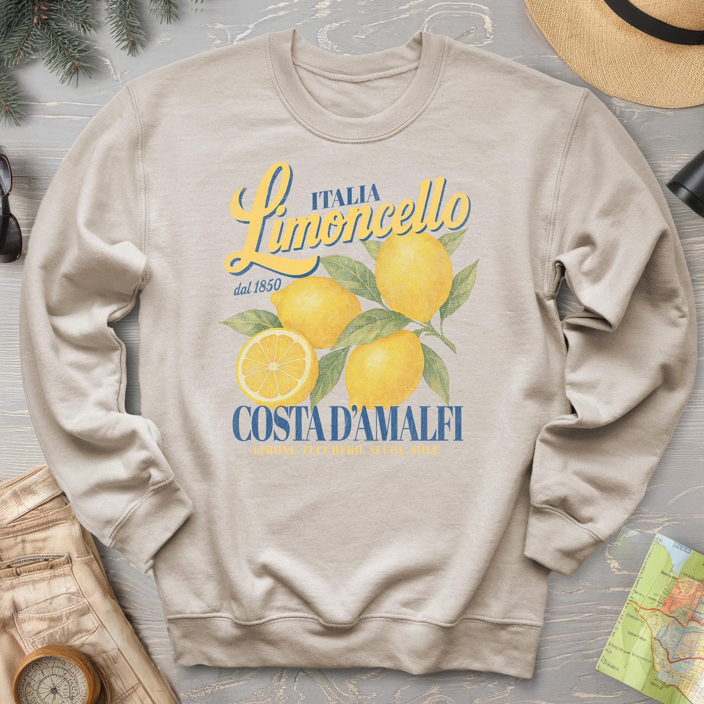 Amalfi Coast "Limoncello" Sweatshirt