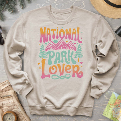 National Park Lover "Groovy Color" Sweatshirt