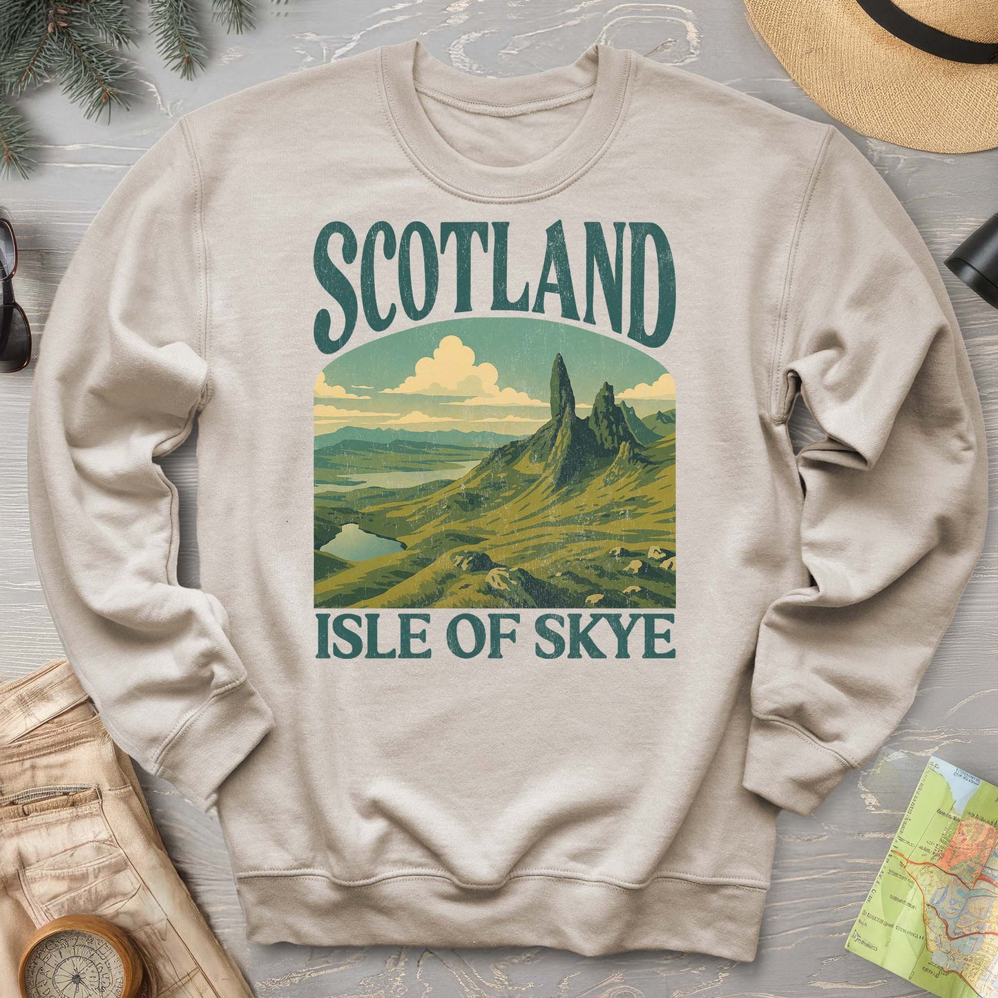 Scotland Isle of Skye "Big & Bold" Sweatshirt