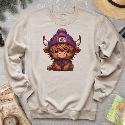 Tartan Highland Cow Sweatshirt