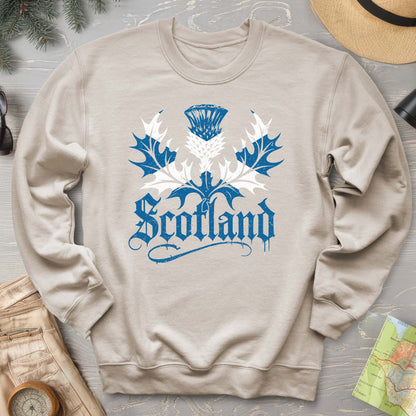 Scotland Gothic Thistle Sweatshirt