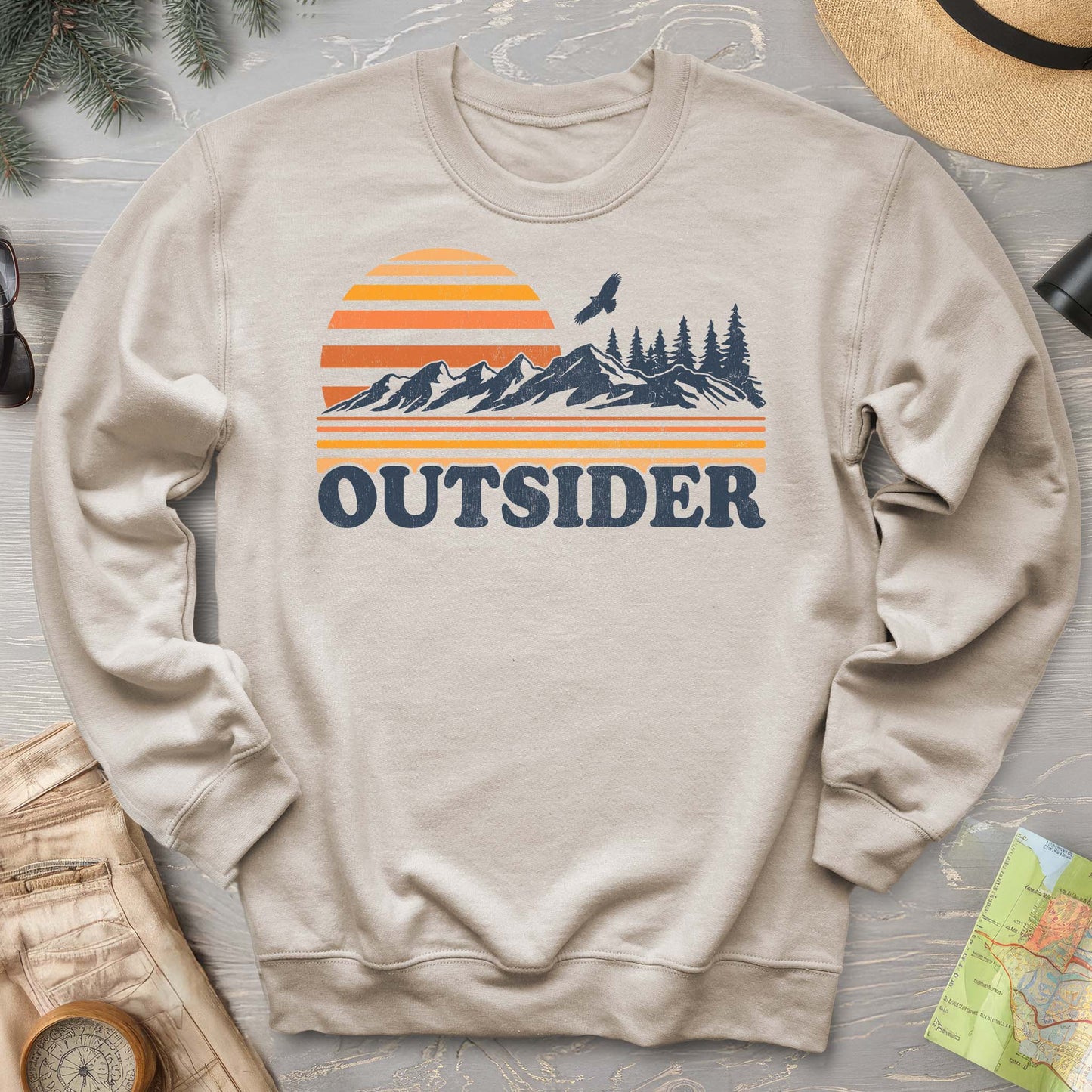 Outsider Vintage Mountains Sweatshirt