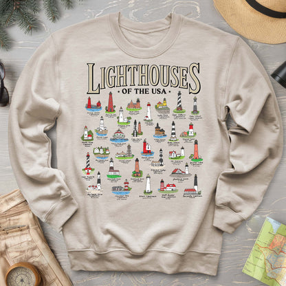 Lighthouses of the USA Sweatshirt