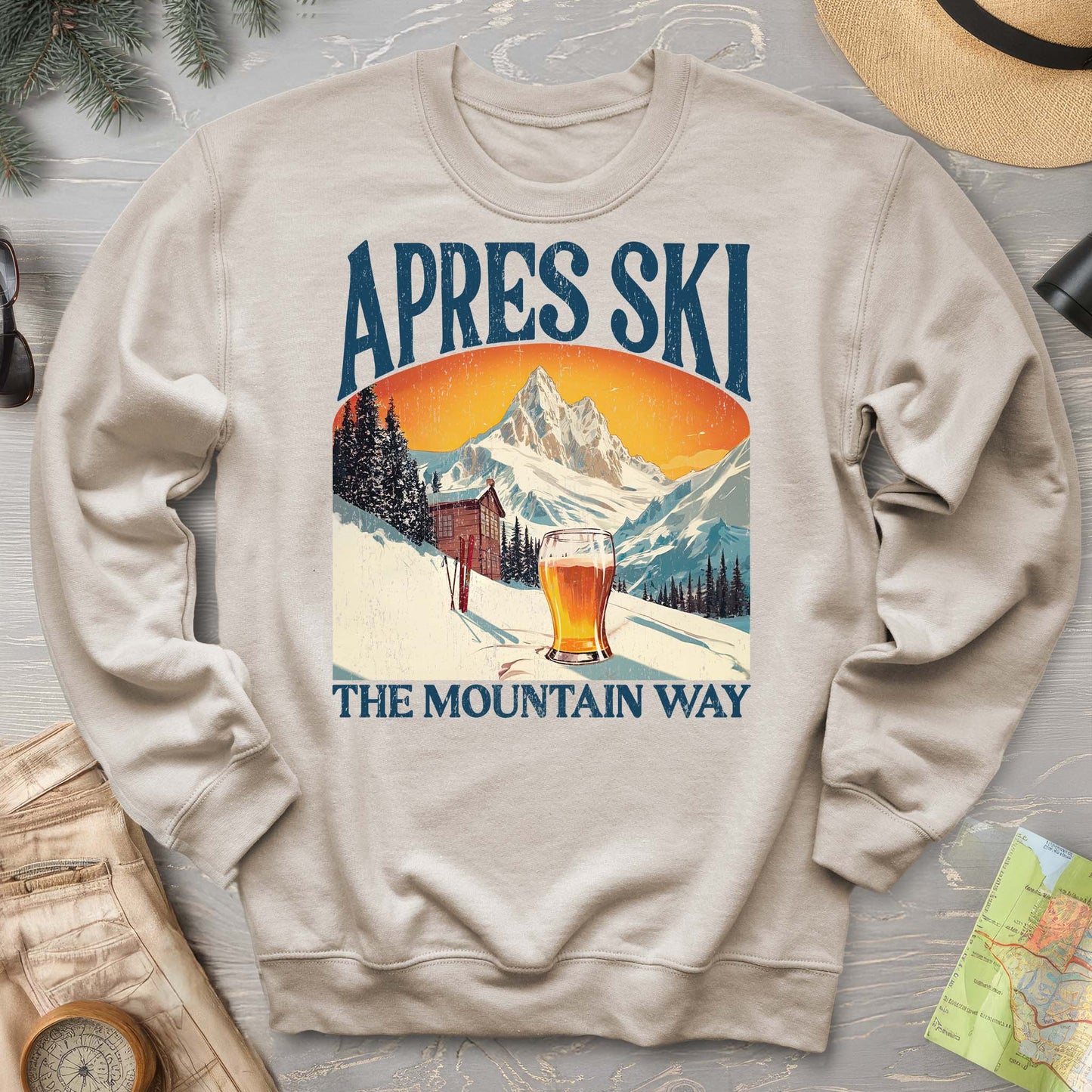 Apres Ski "Big and Bold" Sweatshirt