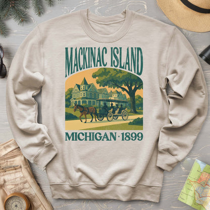 Mackinac Island Michigan "Big and Bold" Sweatshirt