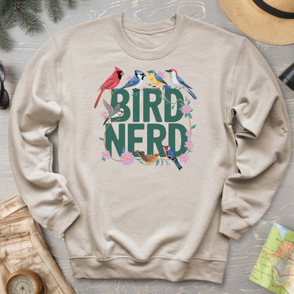 Bird Nerd "Flower Birds" Sweatshirt