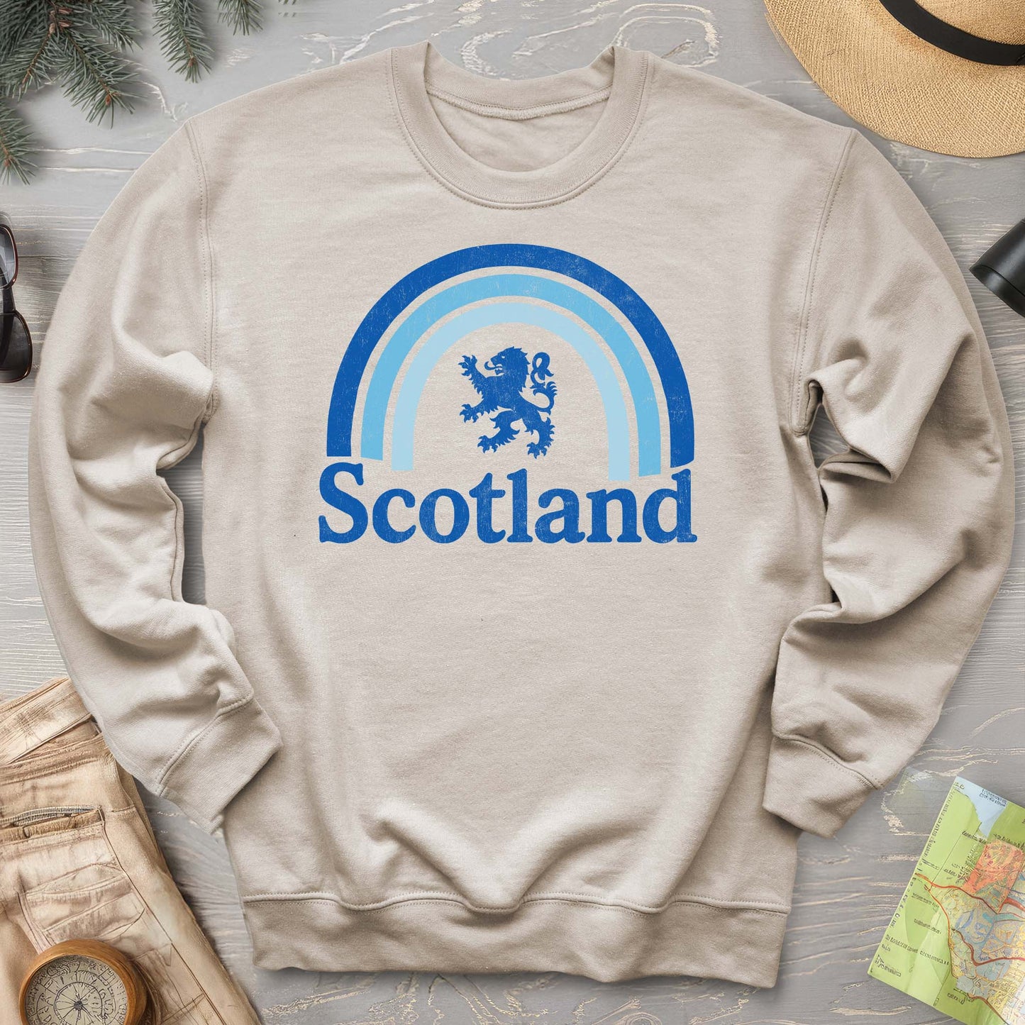 Scotland Rainbow Lion Sweatshirt