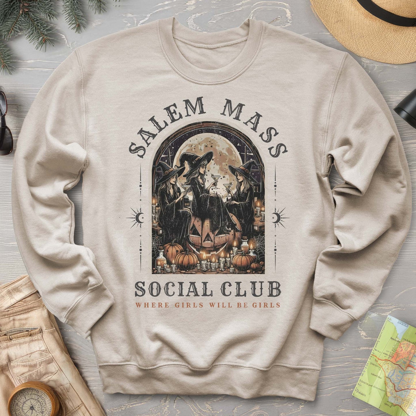 Salem Mass Social Club Sweatshirt