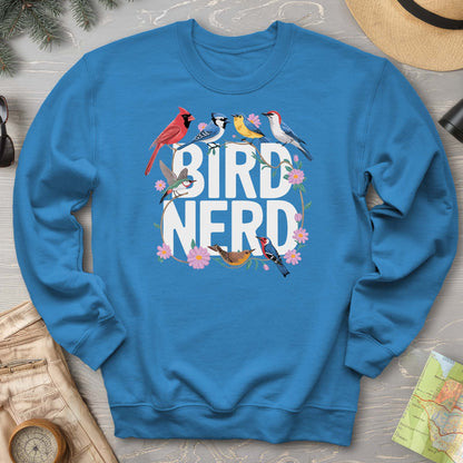 Bird Nerd "Flower Birds" Sweatshirt