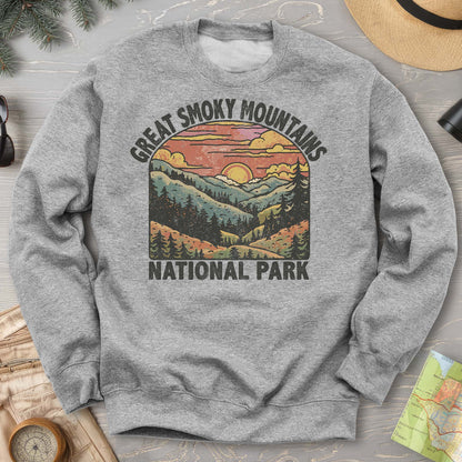 Great Smoky Mountains National Park Sunset Sweatshirt