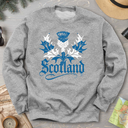 Scotland Gothic Thistle Sweatshirt