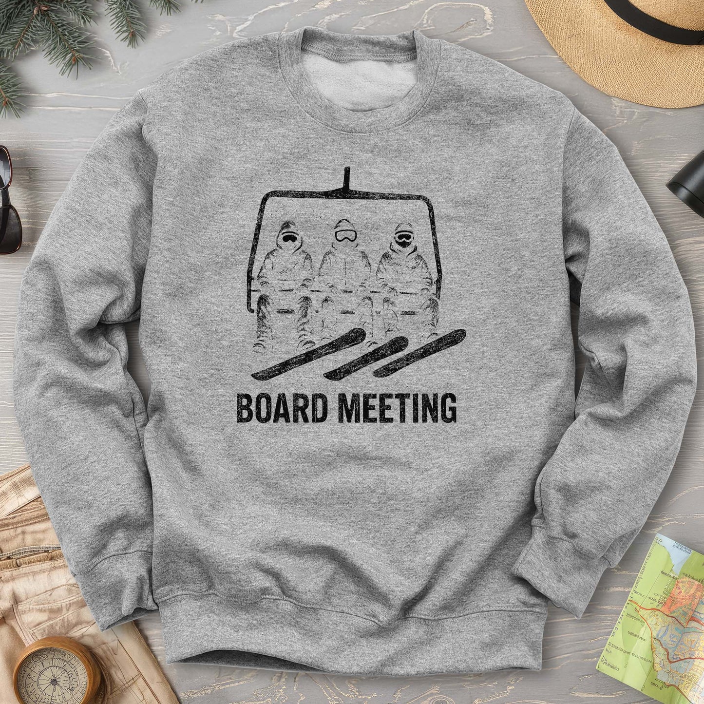Snowboard "Board Meeting" Sweatshirt